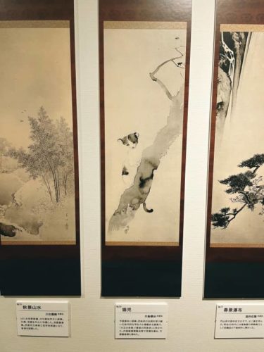 高島屋史料館パネル展示、木島櫻谷