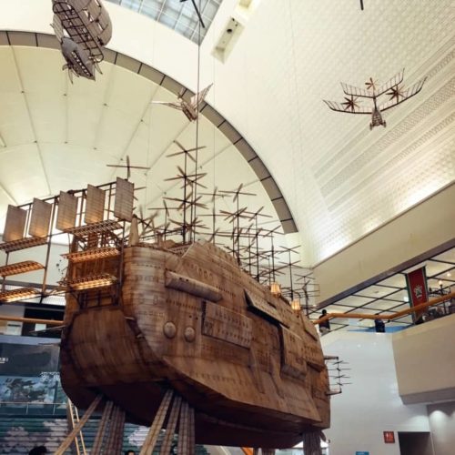 ラピュタに出てくるゴリアテや飛空船などの模型