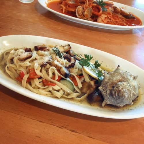 クッカーニャのランチパスタ