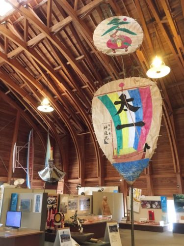 海の博物館の内部