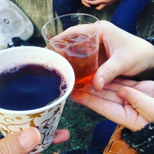 クリスマスマルシェのホットワイン