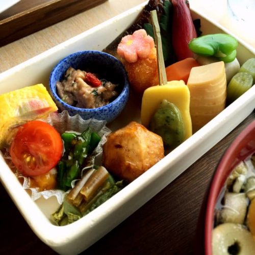 麩焼きお汁弁当のおかず