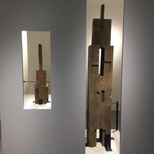 木材部品の展示