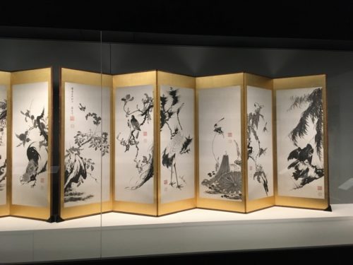 若冲の屏風