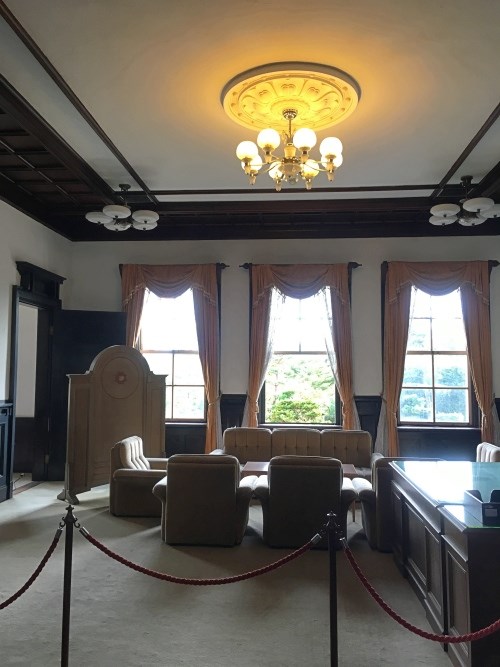 県政資料館の部屋