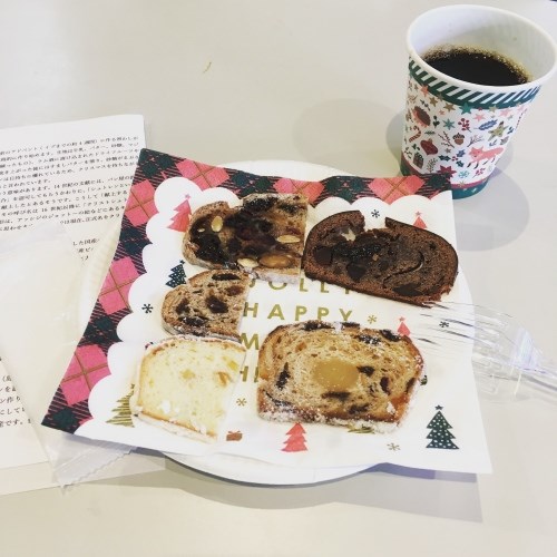 シュトレン博覧会の食べ比べワークショップ