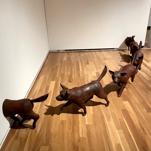 籔内佐斗司の犬