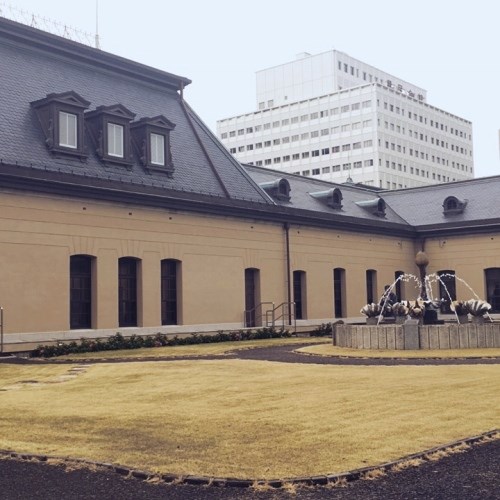 兵庫県公館復元中庭