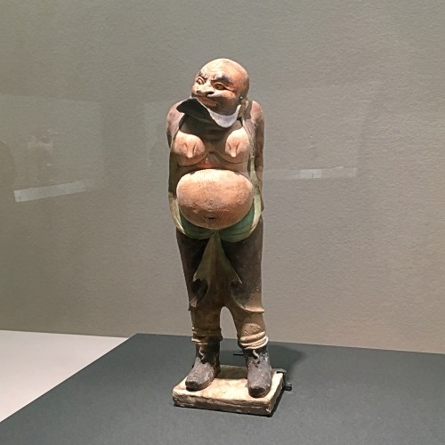 胡人俑のおじさん