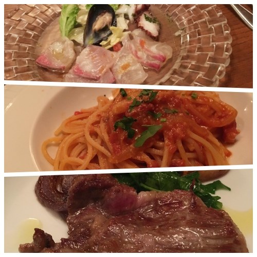 ホテルのイタリアン