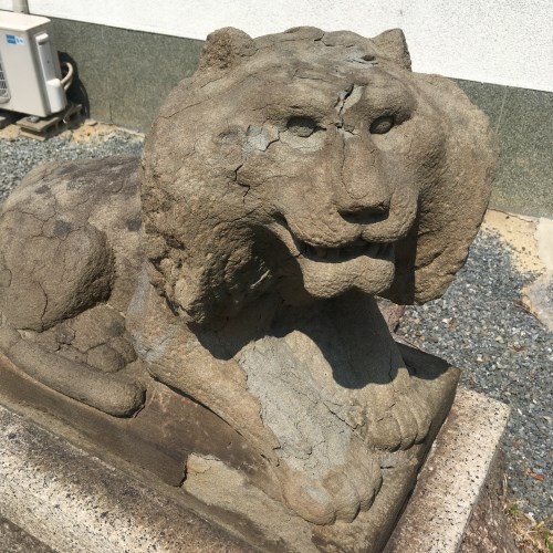 住吉の東大寺の狛犬