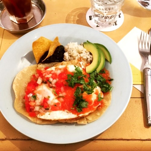 メキシコの朝ごはん