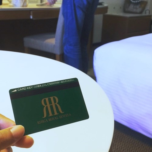 リーガロイヤルホテルのカードキー